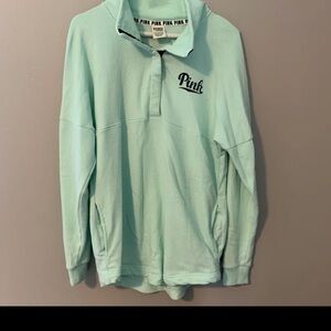PINK Victoria's Secret Mint Green Sweatshirt